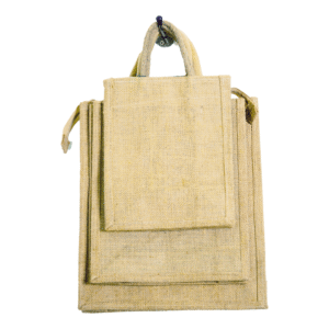 natural jute bag: eco friendly tote 3 sizes s/m/l