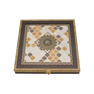 decorative dry fruit box 4 sections