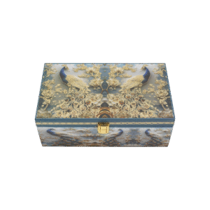 peacock design dry fruit box set